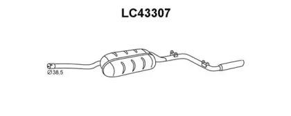 Амортизатор VENEPORTE LC43307