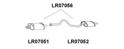 Амортизатор VENEPORTE LR07052