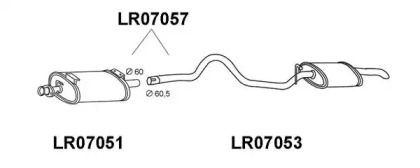 Амортизатор VENEPORTE LR07057