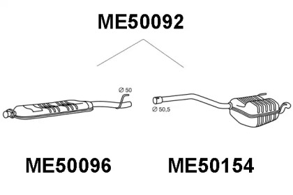 Амортизатор VENEPORTE ME50092