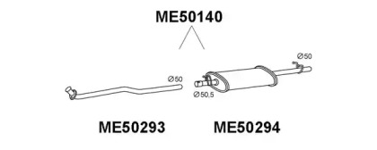 Амортизатор VENEPORTE ME50140