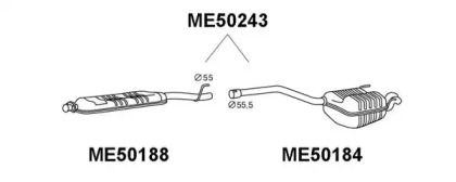 Амортизатор VENEPORTE ME50243