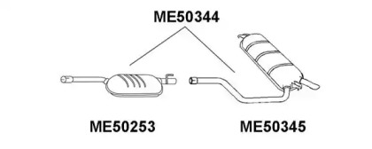 Амортизатор VENEPORTE ME50344