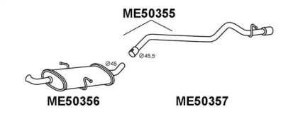 Амортизатор VENEPORTE ME50355