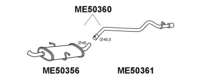 Амортизатор VENEPORTE ME50360