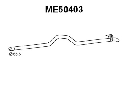 Трубка VENEPORTE ME50403