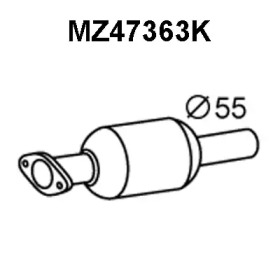 Катализатор VENEPORTE MZ47363K