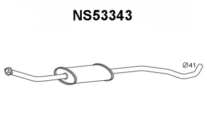 Амортизатор VENEPORTE NS53343