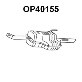 Амортизатор VENEPORTE OP40155