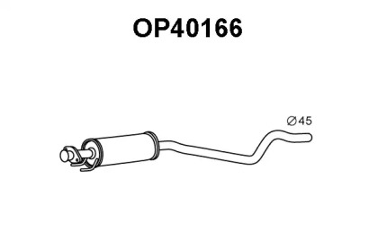 Амортизатор VENEPORTE OP40166