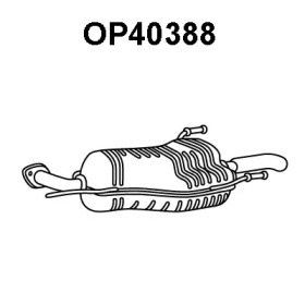 Амортизатор VENEPORTE OP40388