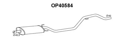 Амортизатор VENEPORTE OP40584