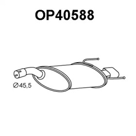 Амортизатор VENEPORTE OP40588