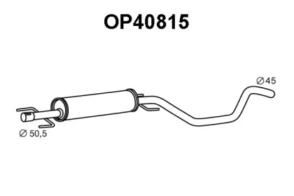 Амортизатор VENEPORTE OP40815