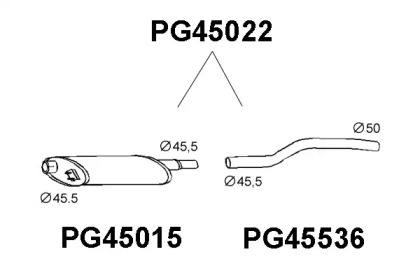 Амортизатор VENEPORTE PG45022