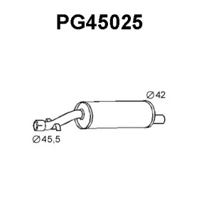 Амортизатор VENEPORTE PG45025