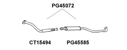 Амортизатор VENEPORTE PG45072