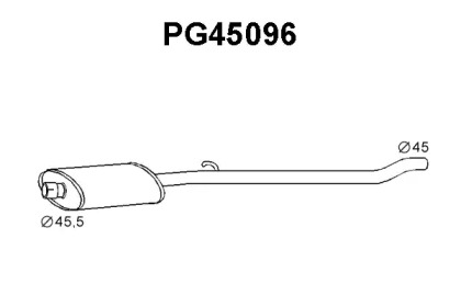 Амортизатор VENEPORTE PG45096