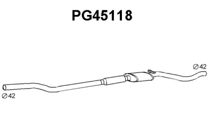 Амортизатор VENEPORTE PG45118