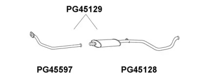 Амортизатор VENEPORTE PG45129