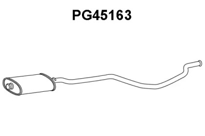 Амортизатор VENEPORTE PG45163