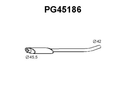 Амортизатор VENEPORTE PG45186