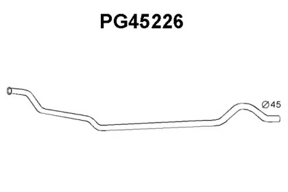 Трубка VENEPORTE PG45226