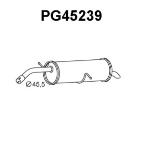 Амортизатор VENEPORTE PG45239