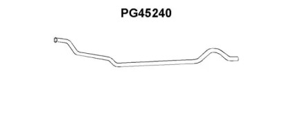 Труба выхлопного газа VENEPORTE PG45240