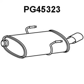 Амортизатор VENEPORTE PG45323