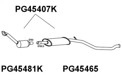 Катализатор VENEPORTE PG45407K