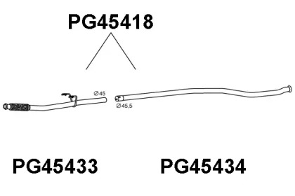 Трубка VENEPORTE PG45418