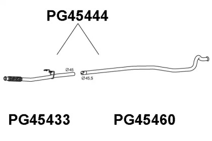 Трубка VENEPORTE PG45444