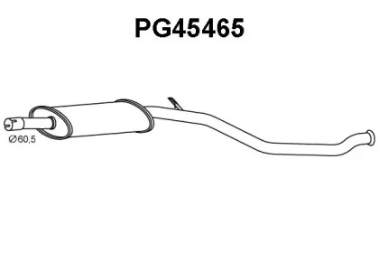 Амортизатор VENEPORTE PG45465