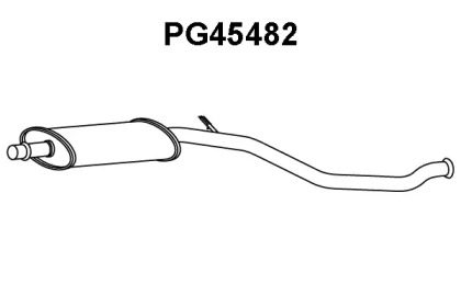 Амортизатор VENEPORTE PG45482