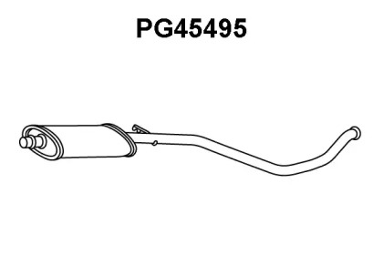 Амортизатор VENEPORTE PG45495