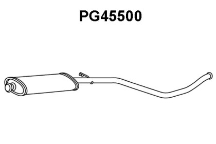 Амортизатор VENEPORTE PG45500