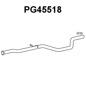 Труба выхлопного газа VENEPORTE PG45518