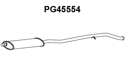 Амортизатор VENEPORTE PG45554