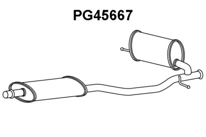 Амортизатор VENEPORTE PG45667