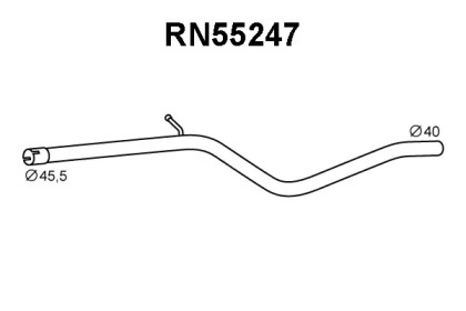 Трубка VENEPORTE RN55247