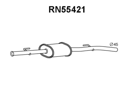 Амортизатор VENEPORTE RN55421