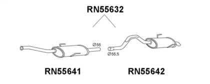 Амортизатор VENEPORTE RN55632