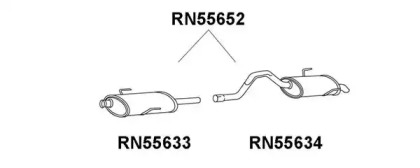 Амортизатор VENEPORTE RN55652