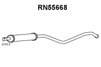 Амортизатор VENEPORTE RN55668