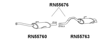 Амортизатор VENEPORTE RN55676