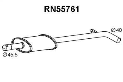 Амортизатор VENEPORTE RN55761