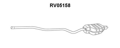 Глушитель выхлопных газов конечный VENEPORTE RV05158