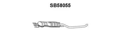 Амортизатор VENEPORTE SB58055