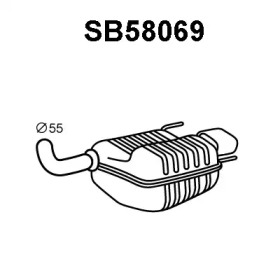 Амортизатор VENEPORTE SB58069